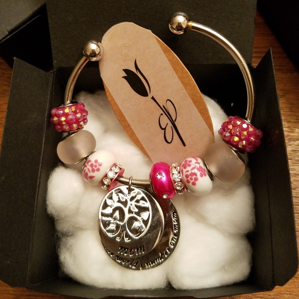 Mother's Day Bangle Bracelet